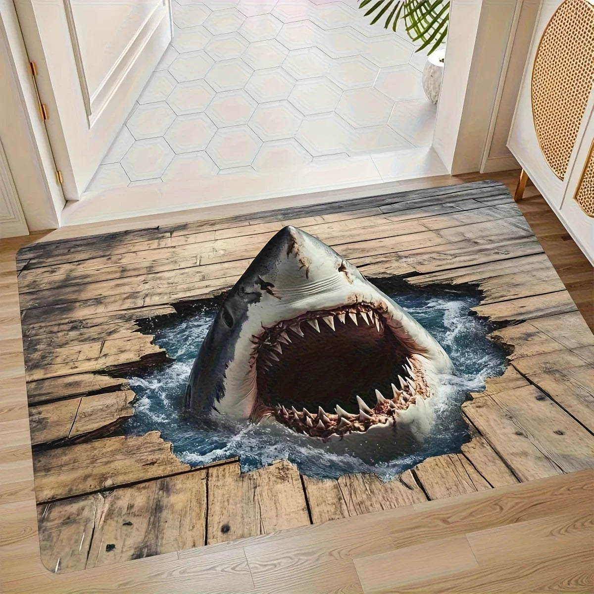 Tapis Illusion 2D Antidérapant